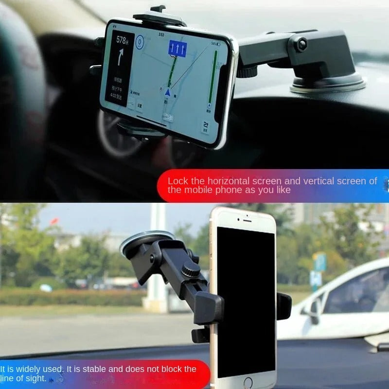 Easy One Touch Mobile Holder Car & Desk Mount