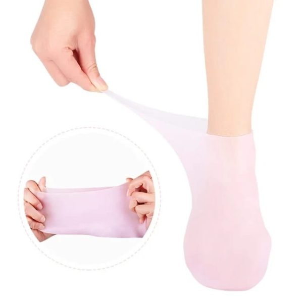 Silicone Anti Cracking Moisturizing Gel Socks (1 Pair)