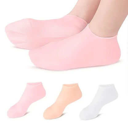 Silicone Anti Cracking Moisturizing Gel Socks (1 Pair)