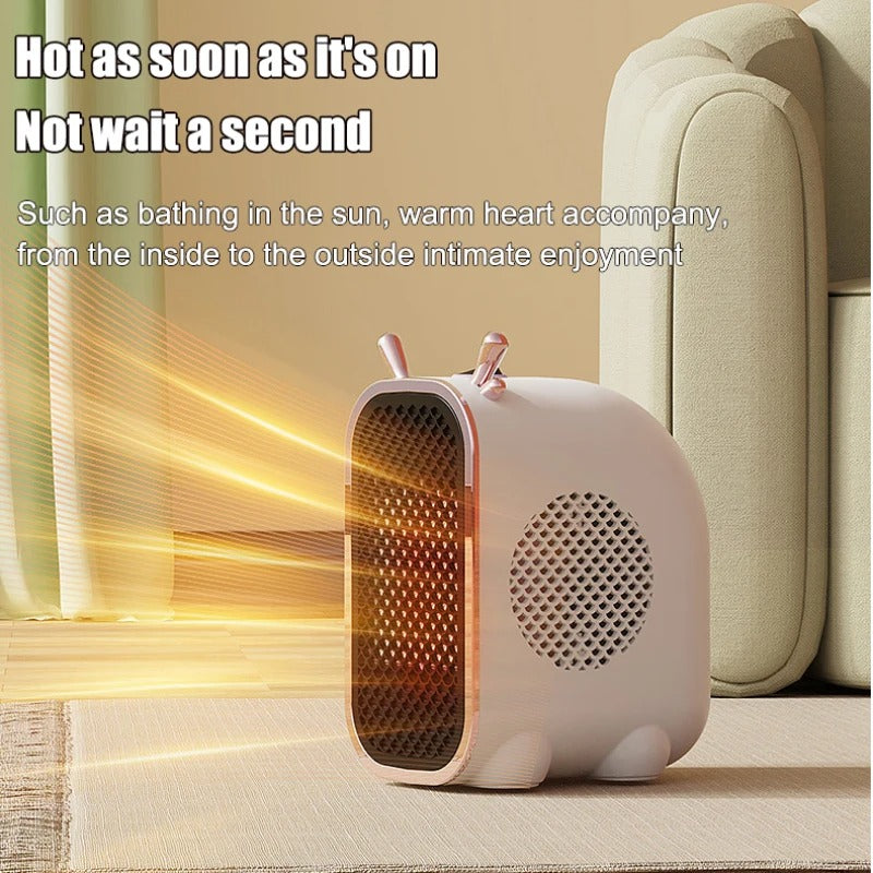 Mini Portable Electric Desk Air Heater - 800w