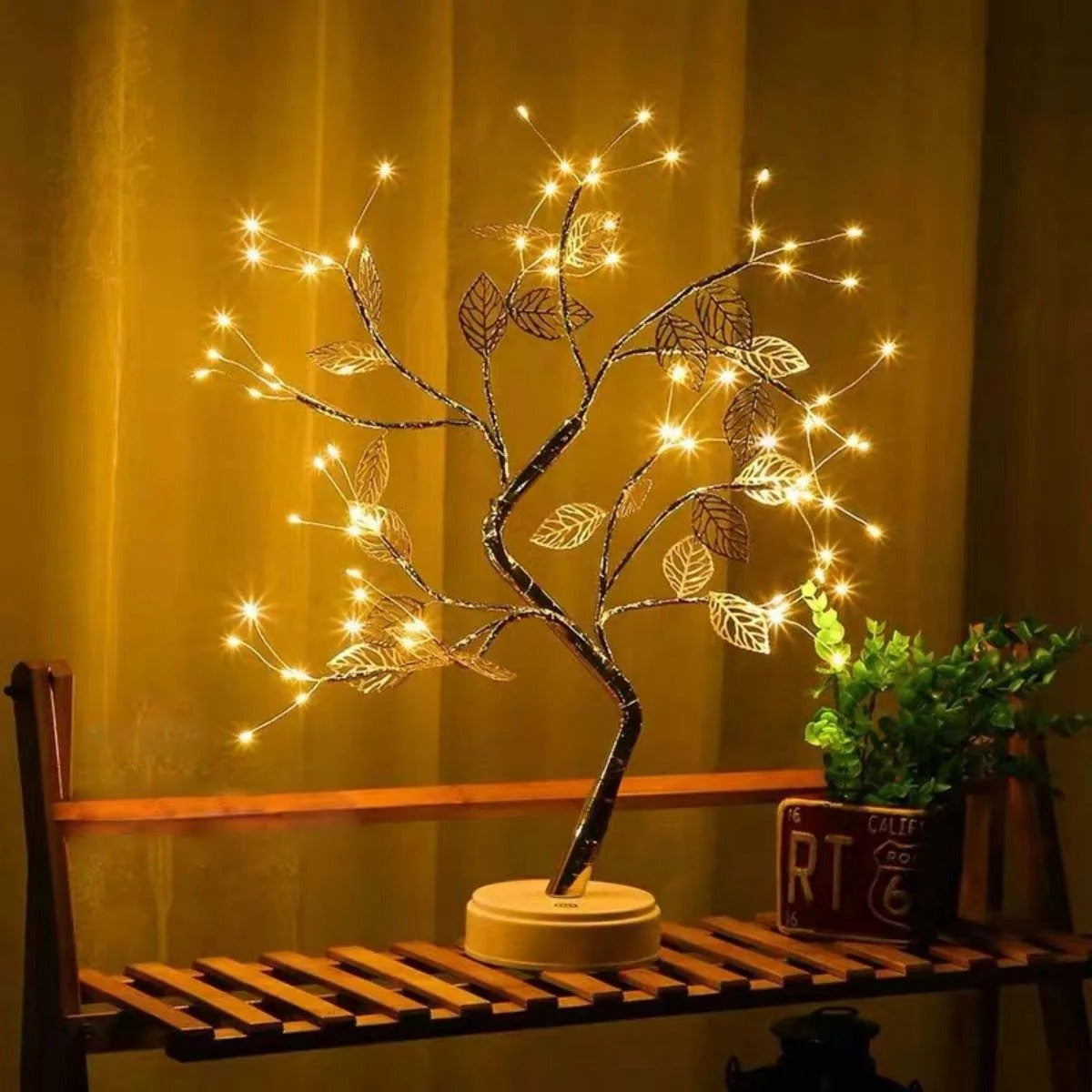 Tree LED Light USB Table Lamp - Fairy Night Light Home Decoration