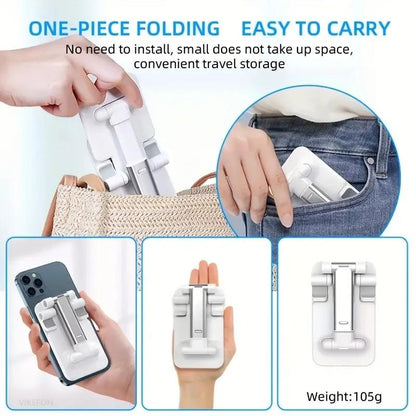 Universal Adjustable Mobile Phone/Tablet Folding Holder Stand